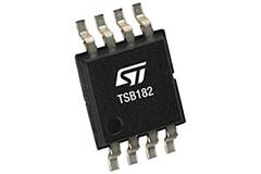 TSB182 Zero-Drift Rail-to-Rail Output Op Amp - STMicroelectronics